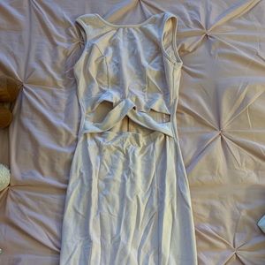 Fair pink velvet dress (SIZE: S)